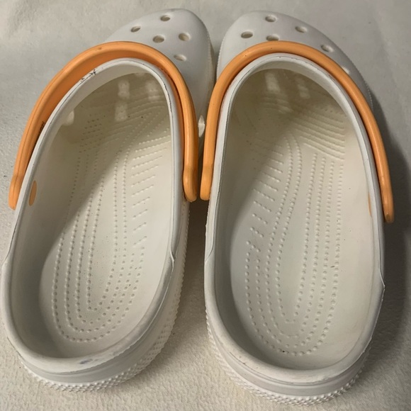 Crocs White Classic All Terrain Clogs Mens 13 Comfortable Lightweight  Slip On - Picture 4 of 7